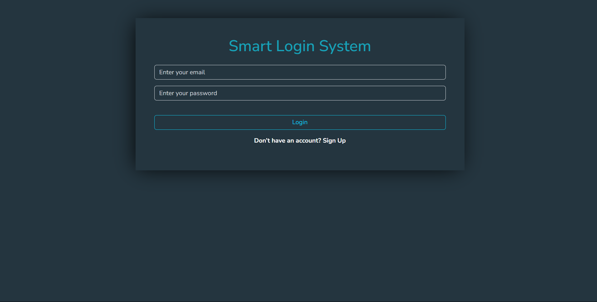 Login System